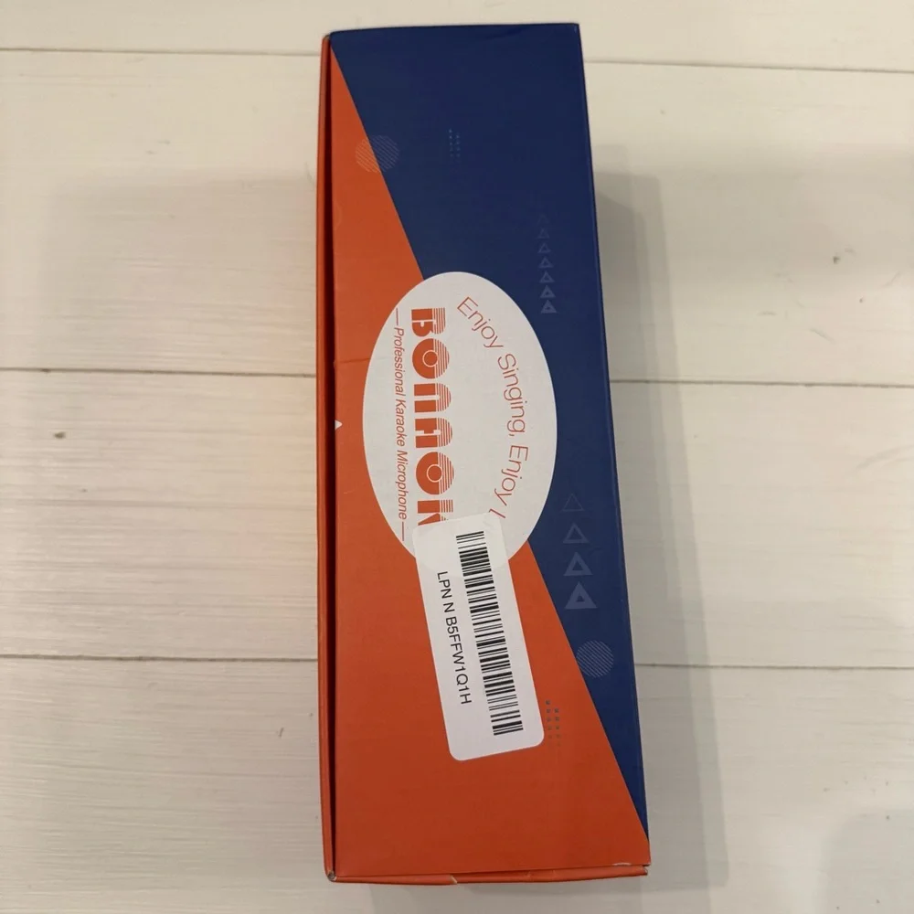 Bonaparte Silver Karaoke Microphone NEW